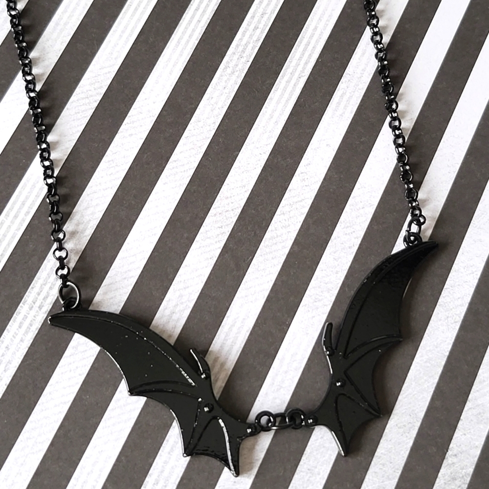 Bat Wing Necklace